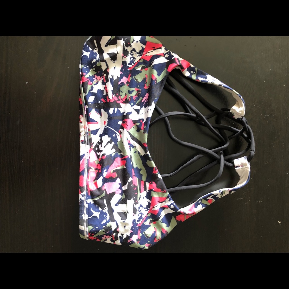 LuluLemon colorful sports bra